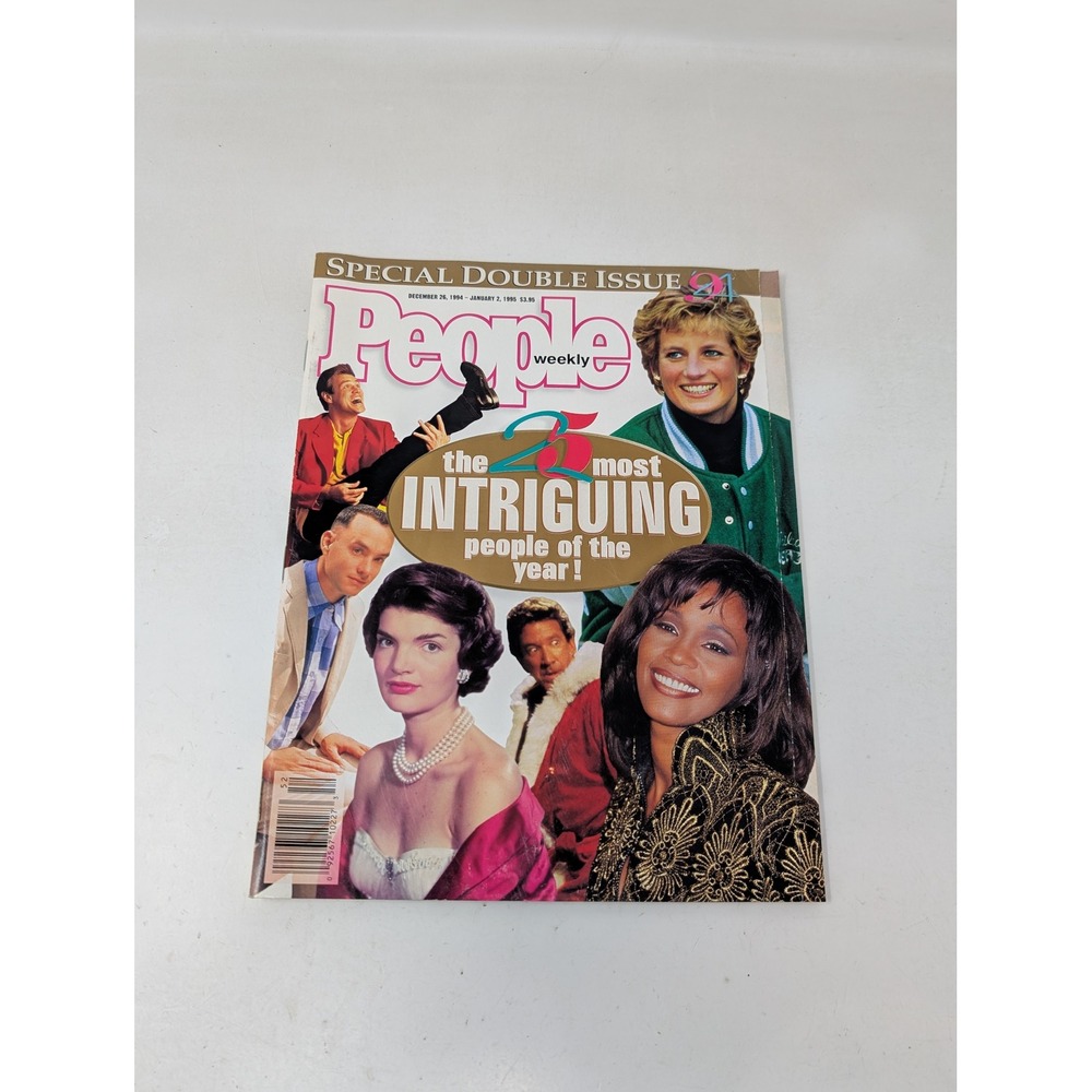 People Magazine 1994 Princess Diana Whitney Houston Jackie Onassis‎ Jim Carrey
